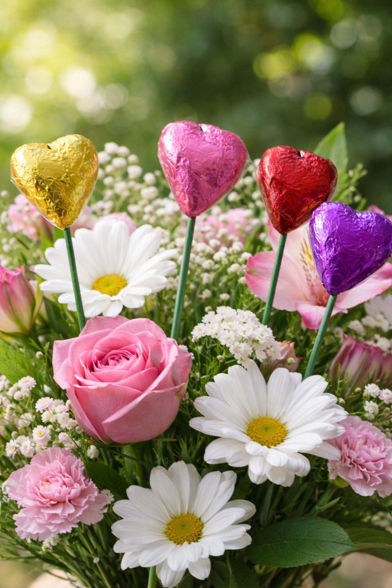 Heart Chocolate stick