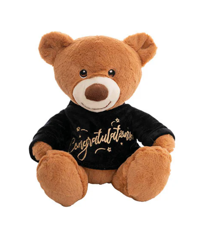 Congratulations T-Shirt Black (21cmST)